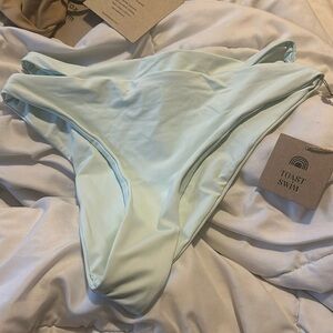 Net toast bikini bottoms